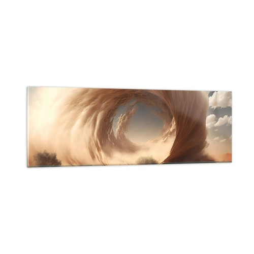 Tablou pe sticlă - Portal deschis - 90x30 cm