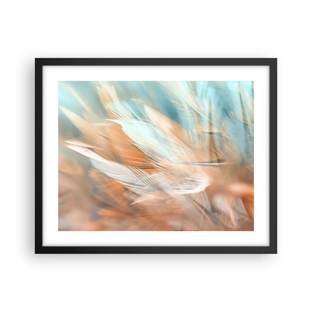 Poster în ramă neagră - În țara blândeții - 50x40 cm