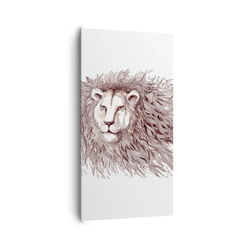 Tablou pe pânză - Împăratul flamboaiant - 65x120 cm