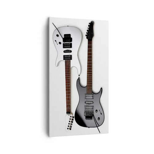 Tablou pe pânză - Armonie de forme - 45x80 cm