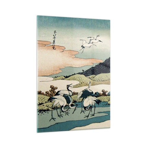 Tablou pe sticlă - În mod japonez - 50x70 cm