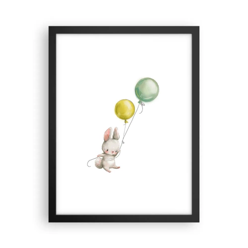 Poster în ramă neagră - Voi zbura și eu! - 30x40 cm