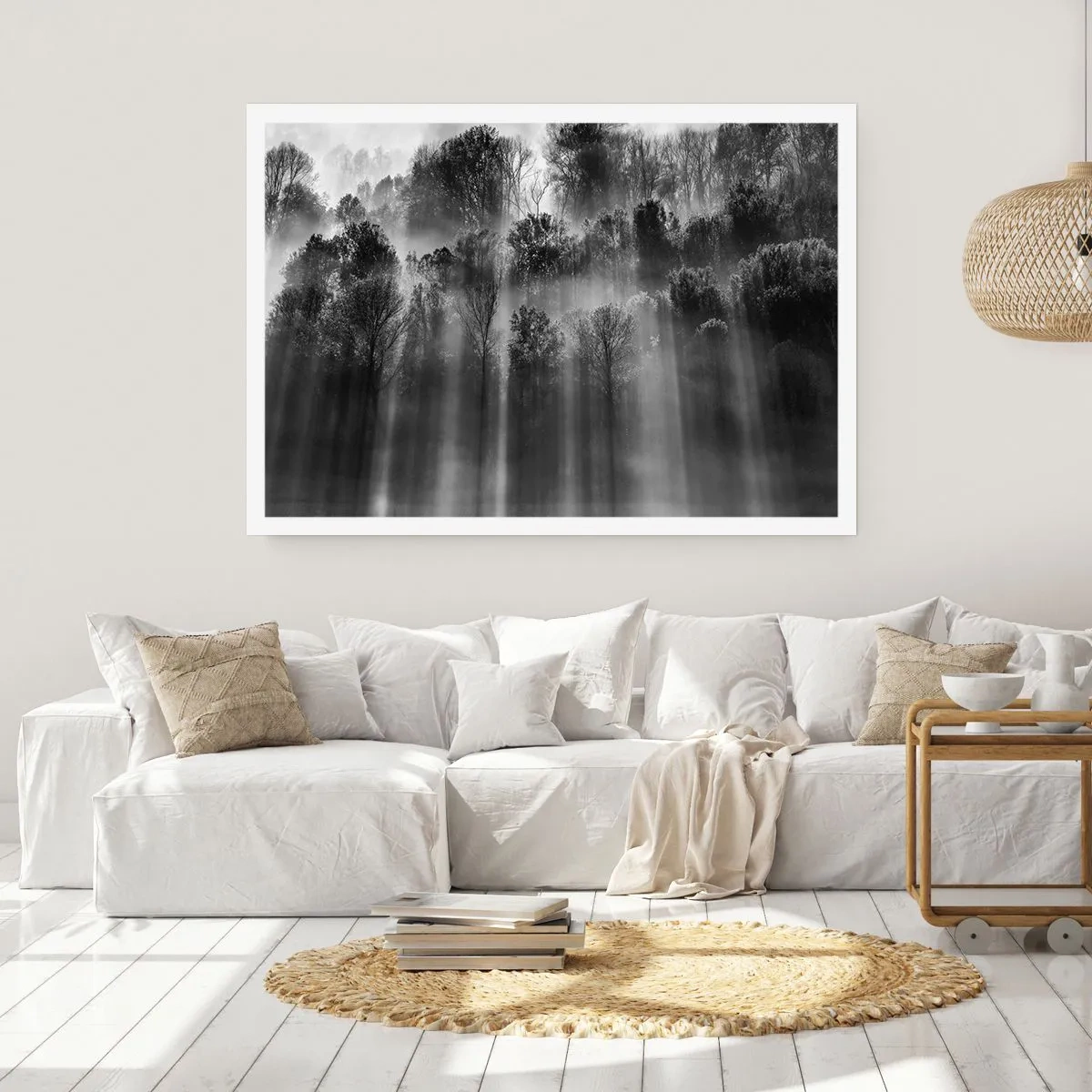 Poster - În fluxuri de lumină - 91x61 cm