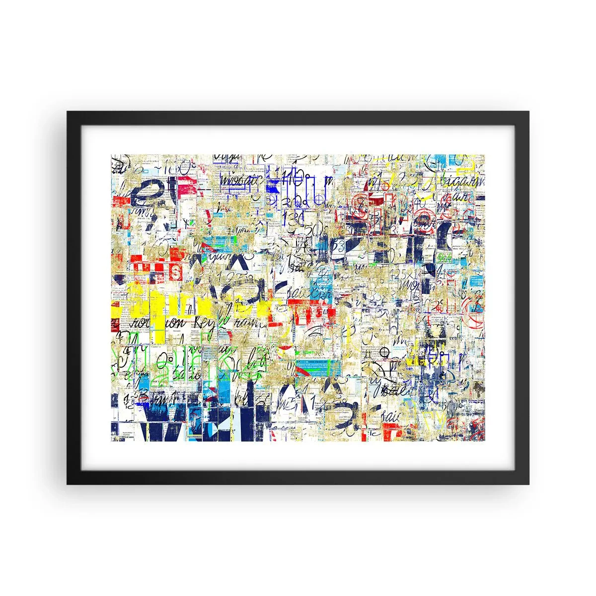 Poster în ramă neagră - Pur și simplu plăcut pentru ochi - 50x40 cm