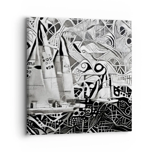 Tablou pe pânză - Între valuri - 30x30 cm