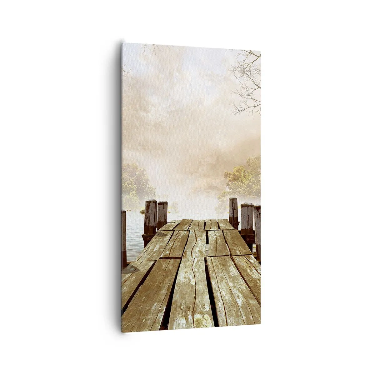 Tablou pe pânză - Tristețea blândă a toamnei - 65x120 cm