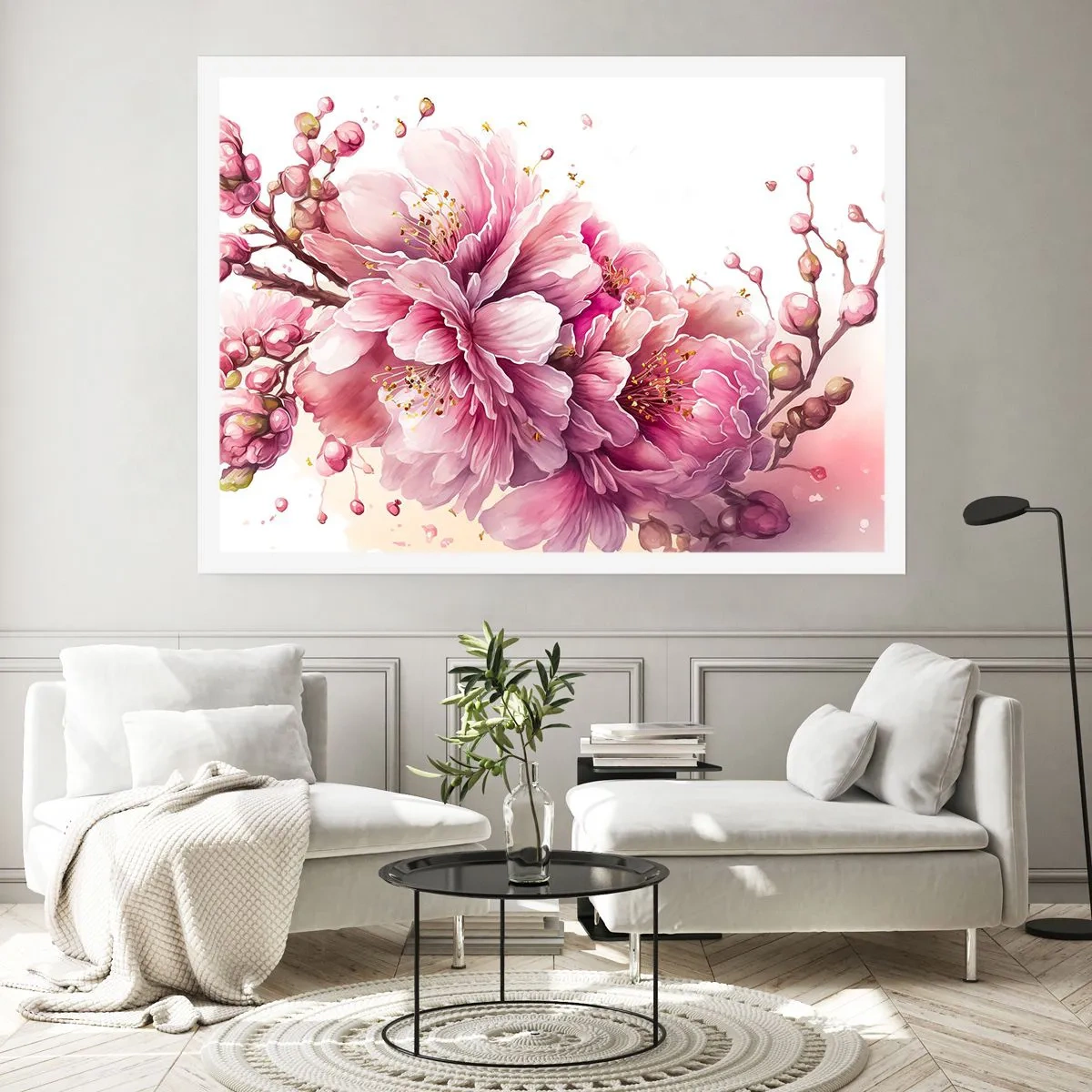 Poster - Flori de cireș - 91x61 cm