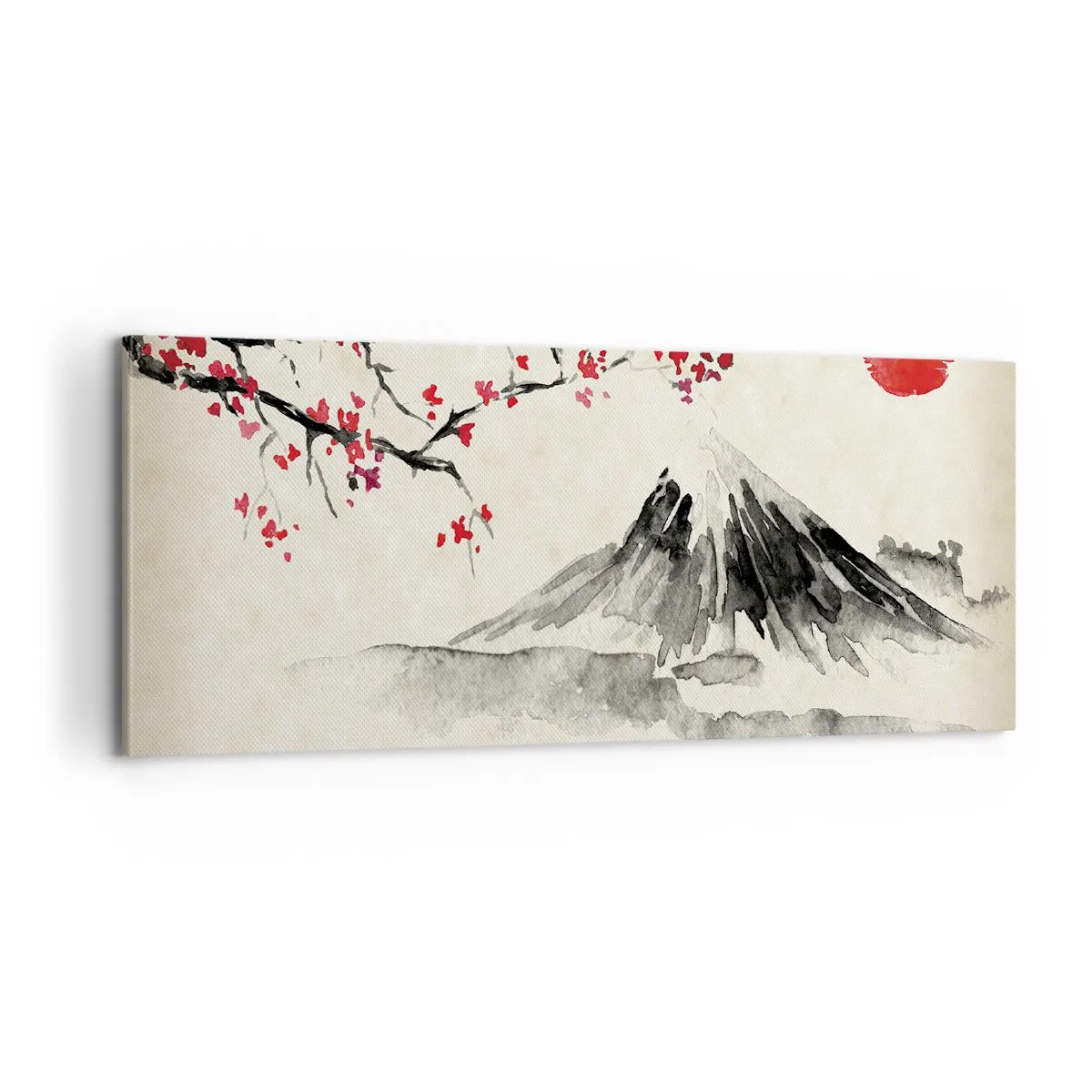 Tablou pe pânză - Îndrăgostește-te de Japonia - 100x40 cm