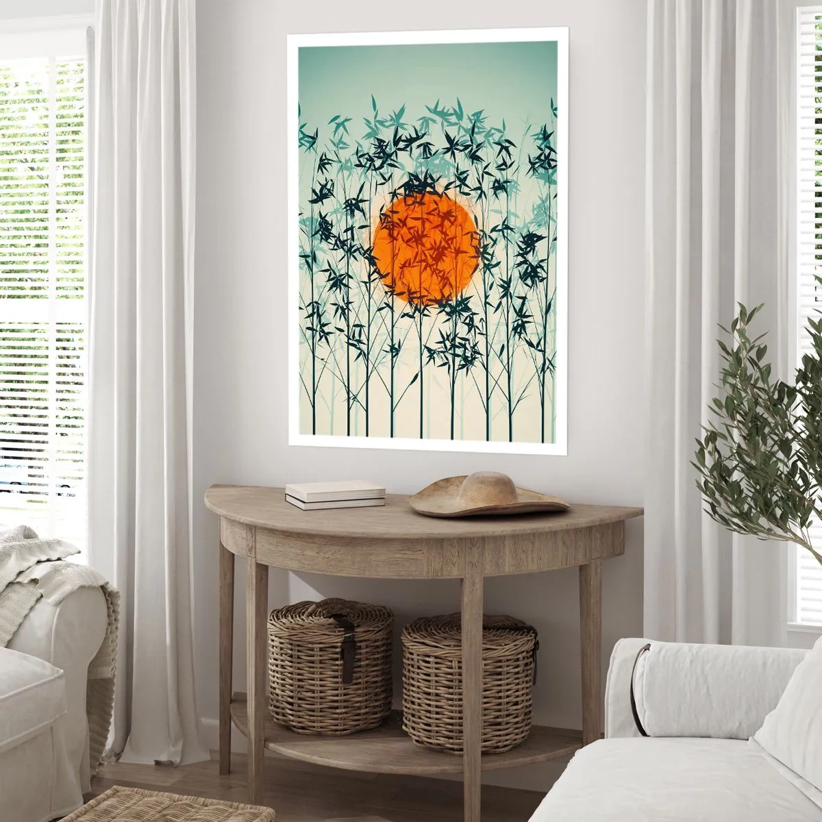 Poster - Soarele japonez - 50x70 cm