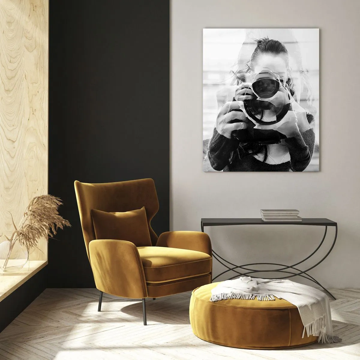 Tablou pe sticlă - Creator și material - 50x70 cm