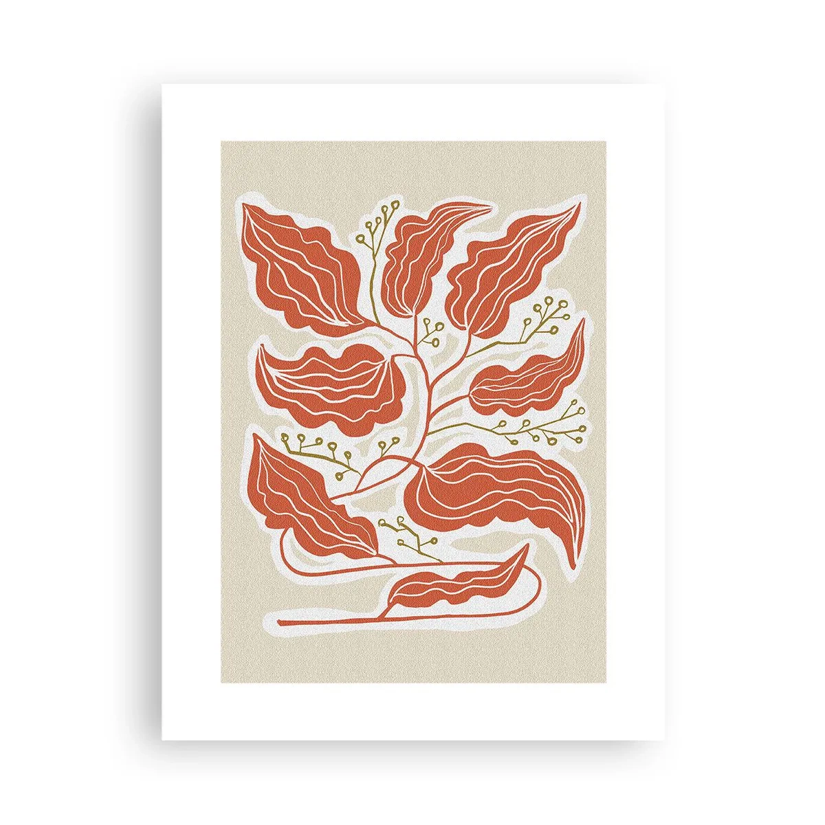 Poster - Folk și coral - 30x40 cm