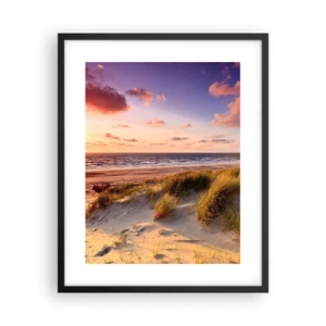 Poster în ramă neagră - Deja aerul de vară miroase - 40x50 cm