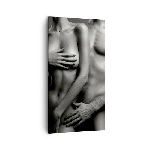 Tablou pe pânză - Adam și Eva - 55x100 cm