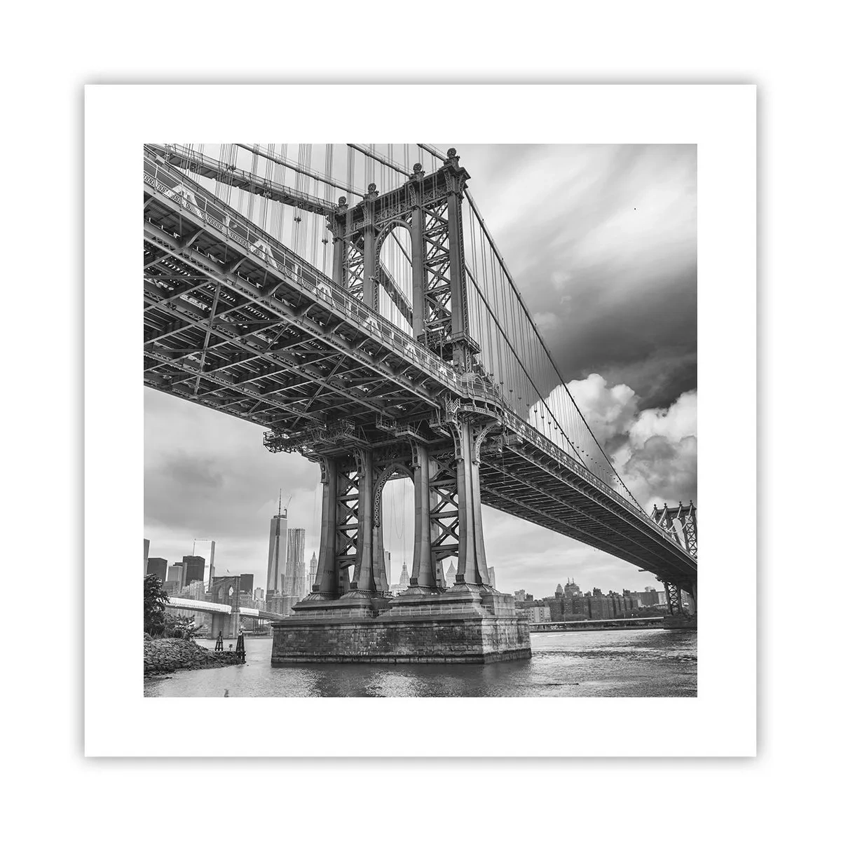 Poster - Spre inima orașului - 40x40 cm