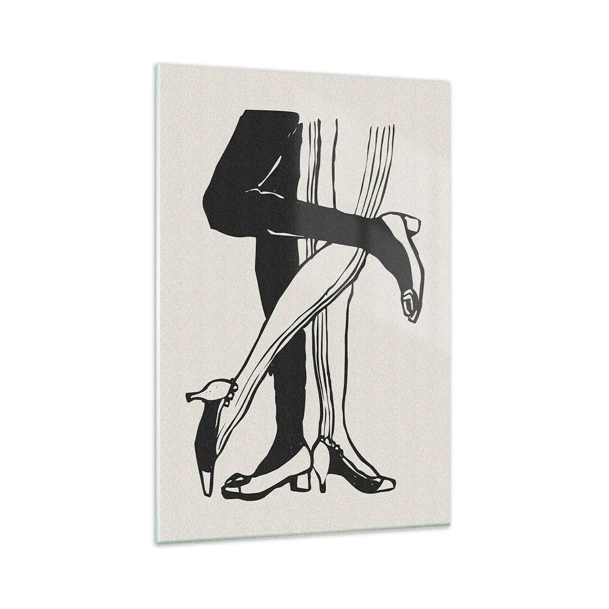 Tablou pe sticlă - Atributul feminin - 80x120 cm