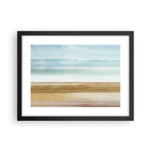 Poster în ramă neagră - Serenitate - 40x30 cm