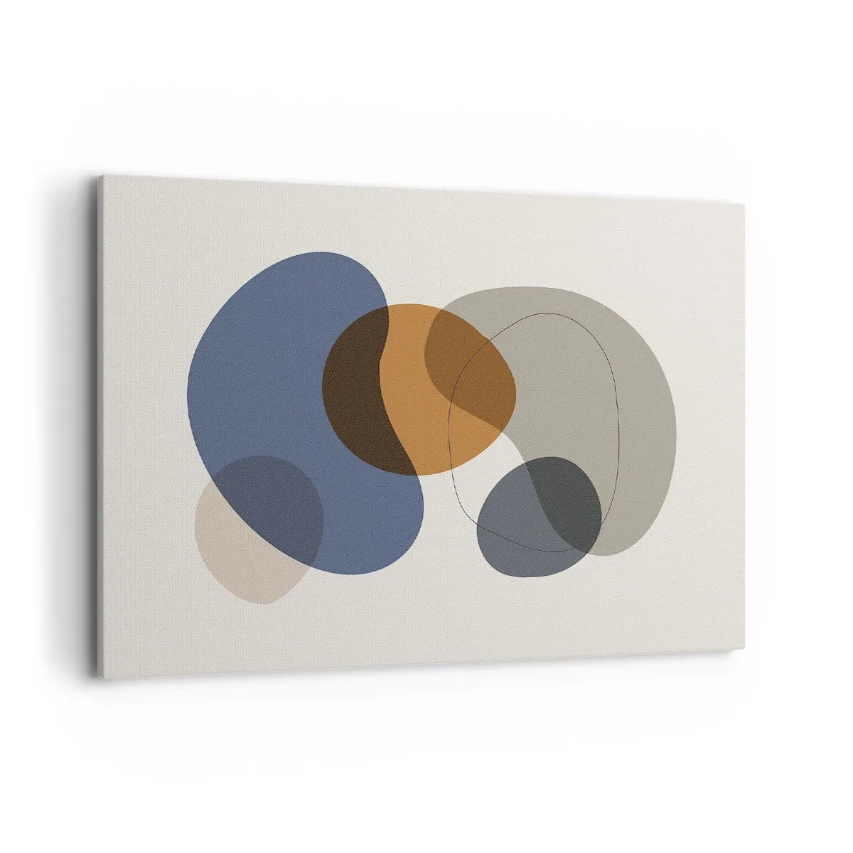 Tablou pe pânză - Picături de culoare - 100x70 cm