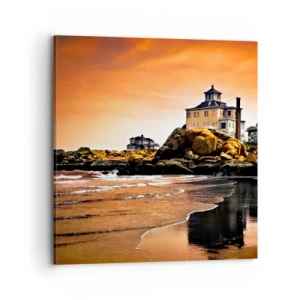 Tablou pe pânză - Eleganța coastei de vest - 70x70 cm