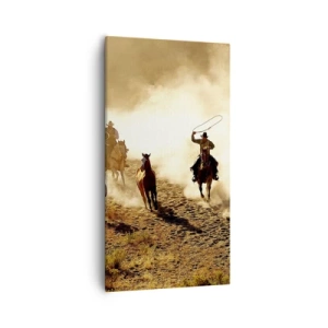 Tablou pe pânză - Un vest cu adevărat sălbatic - 55x100 cm