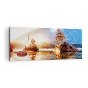 Tablou pe pânză - Natura într-o nouă lumină - 100x40 cm