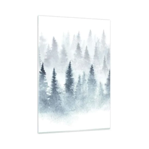 Tablou pe sticlă - Înfășurate în ceață - 80x120 cm