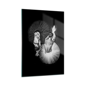Tablou pe sticlă - Yin și yang - echilibrul perfect - 50x70 cm