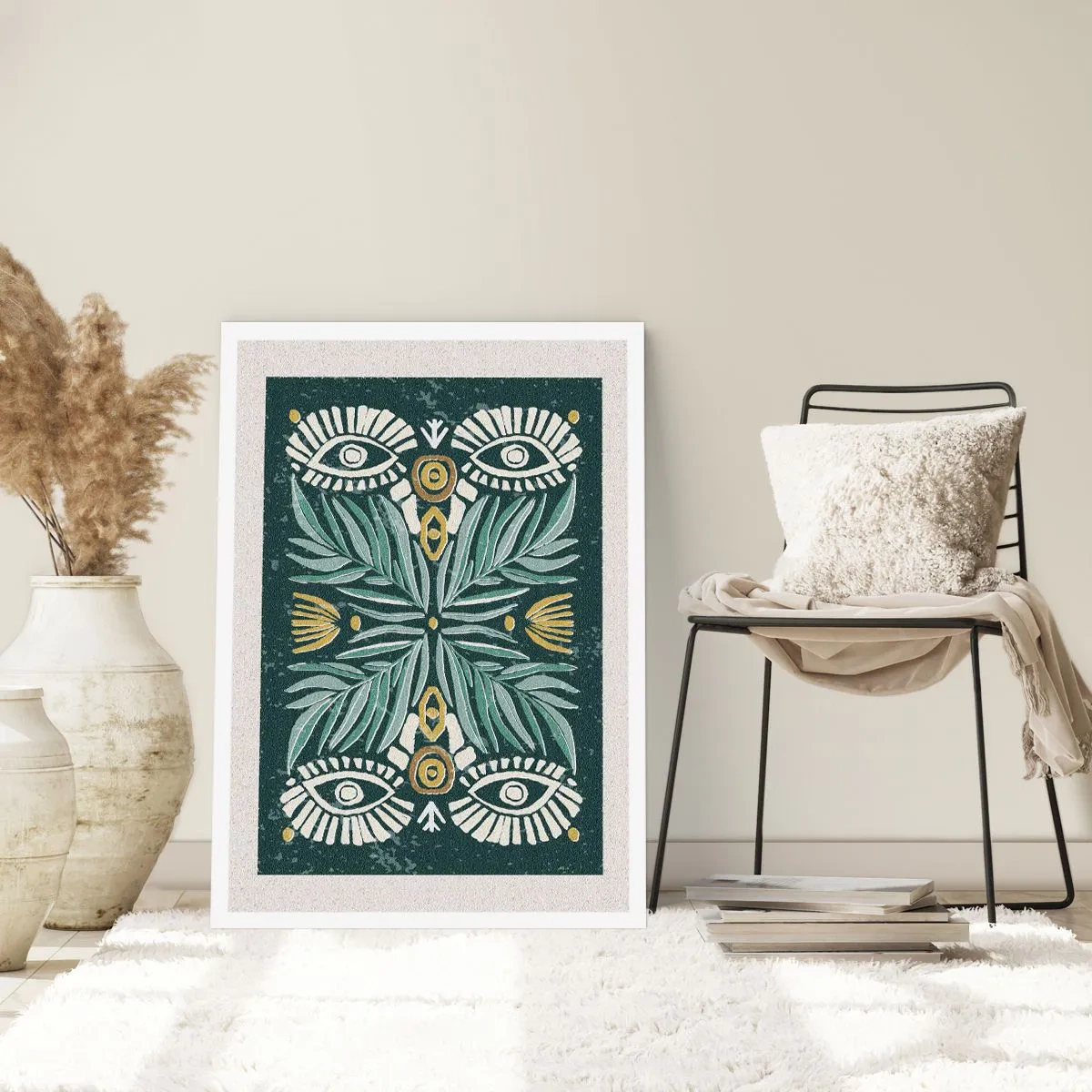 Poster - Ca un decupaj folcloric - 30x40 cm