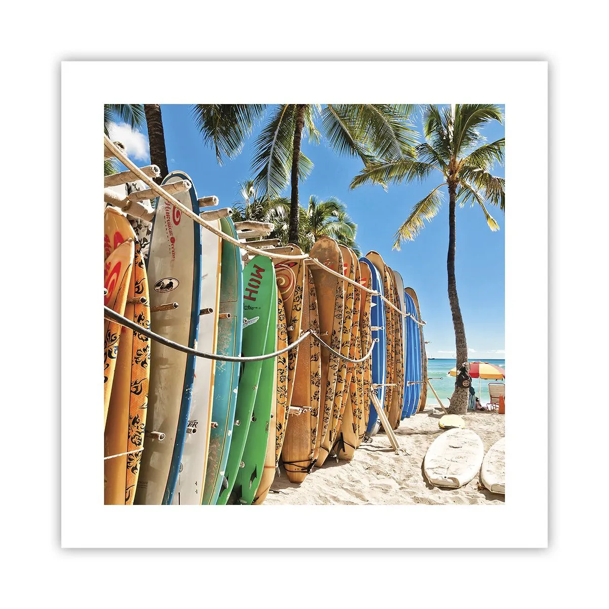 Poster - Distracție însorită - 40x40 cm