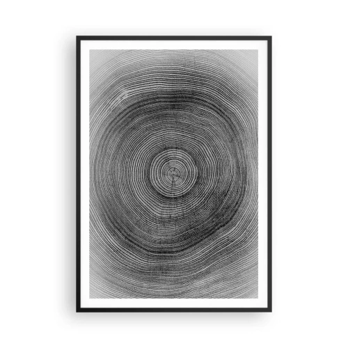 Poster în ramă neagră - Un semn al vremurilor - 70x100 cm