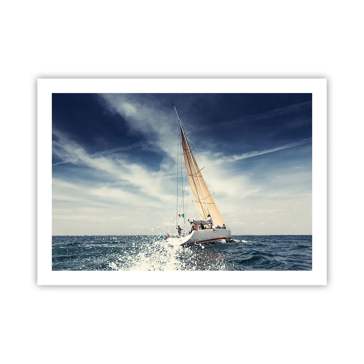 Poster - Nu ne vor prinde din urmă! - 70x50 cm