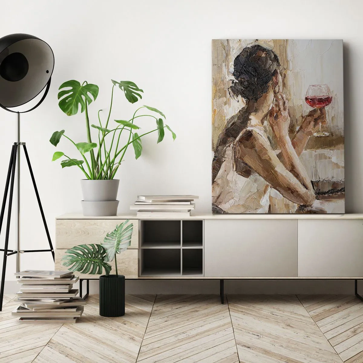 Tablou pe pânză - Gustul unui moment bun - 80x120 cm