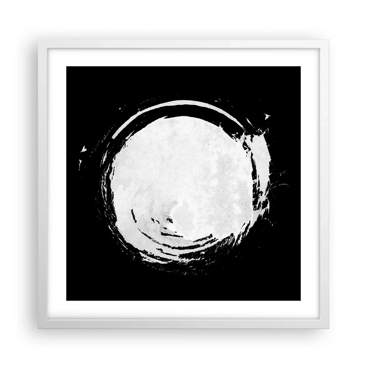 Poster în ramă albă - O ieșire bună - 50x50 cm