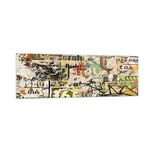 Tablou pe sticlă - Oh, se întâmplă... - 160x50 cm
