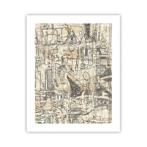 Poster - Așteaptă să fie descifrat - 40x50 cm