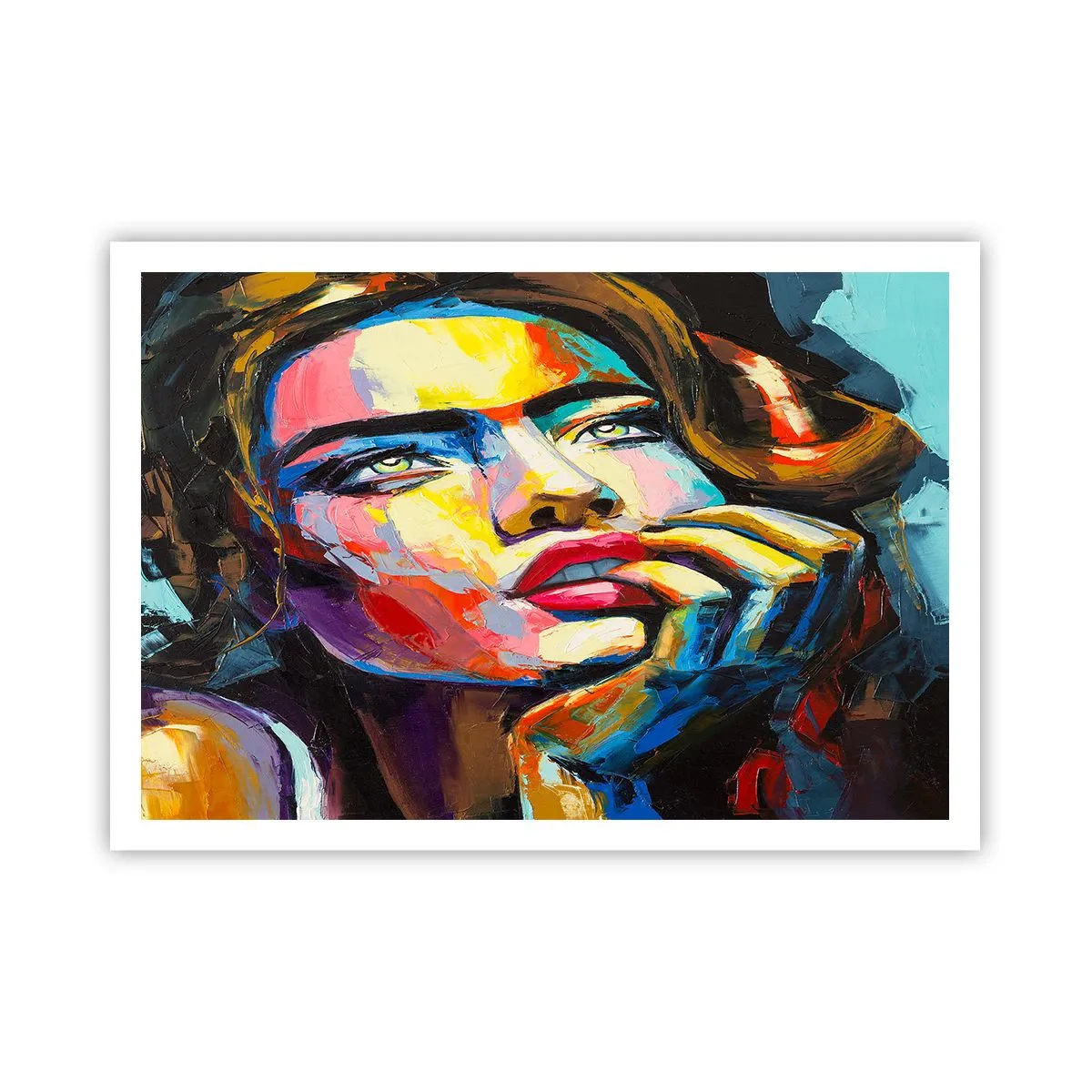 Poster - Visele ca niște păsări se înalță pe cer - 100x70 cm