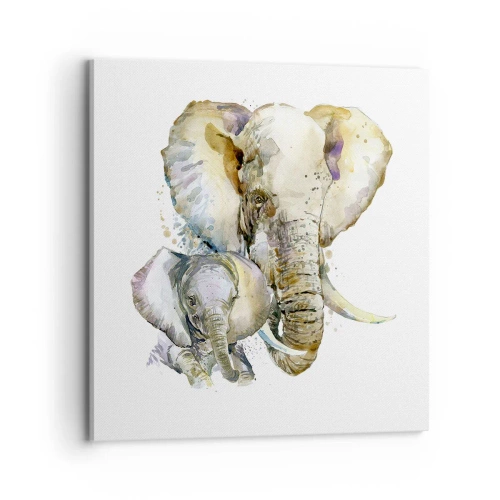 Tablou pe pânză - Ca la mama - 70x70 cm