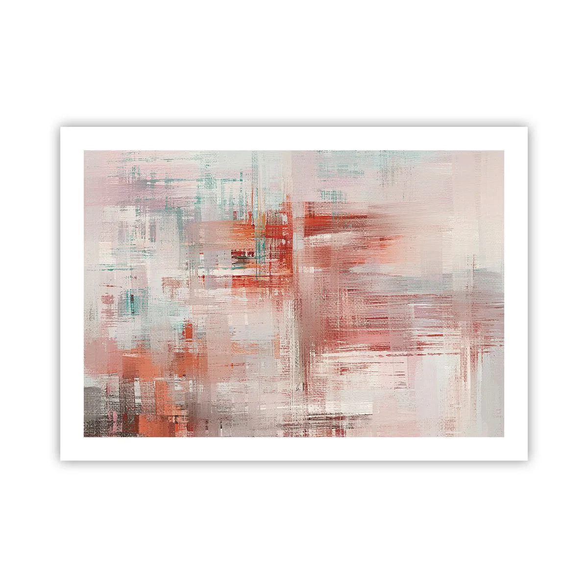 Poster - În ceață. Dar roz - 70x50 cm
