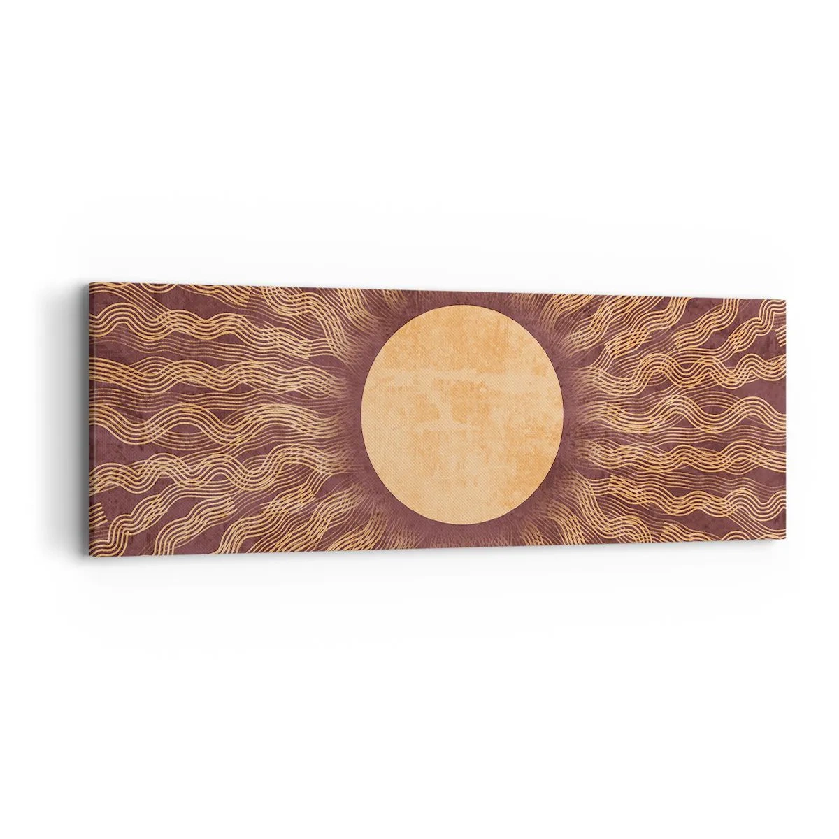 Tablou pe pânză - Icoana soarelui - 90x30 cm