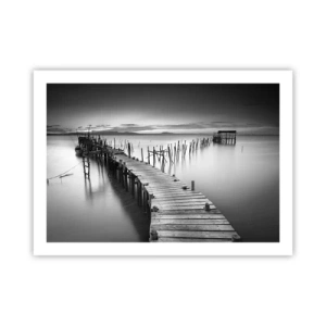 Poster - Liniștea unui țărm uitat - 70x50 cm