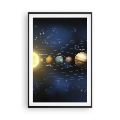 Poster în ramă neagră - Una din zece - 61x91 cm