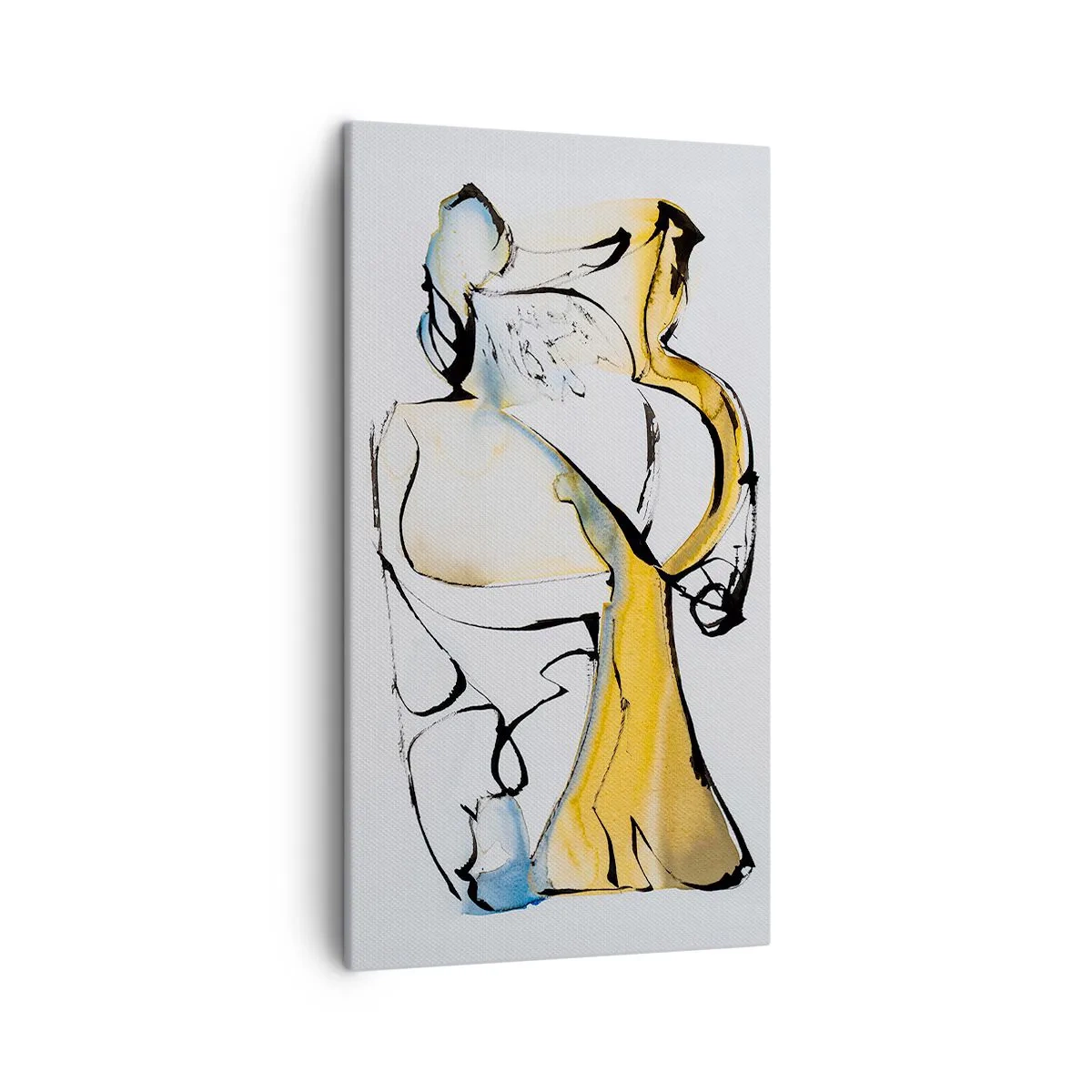 Tablou pe pânză - Abstracție de sticlă - 45x80 cm