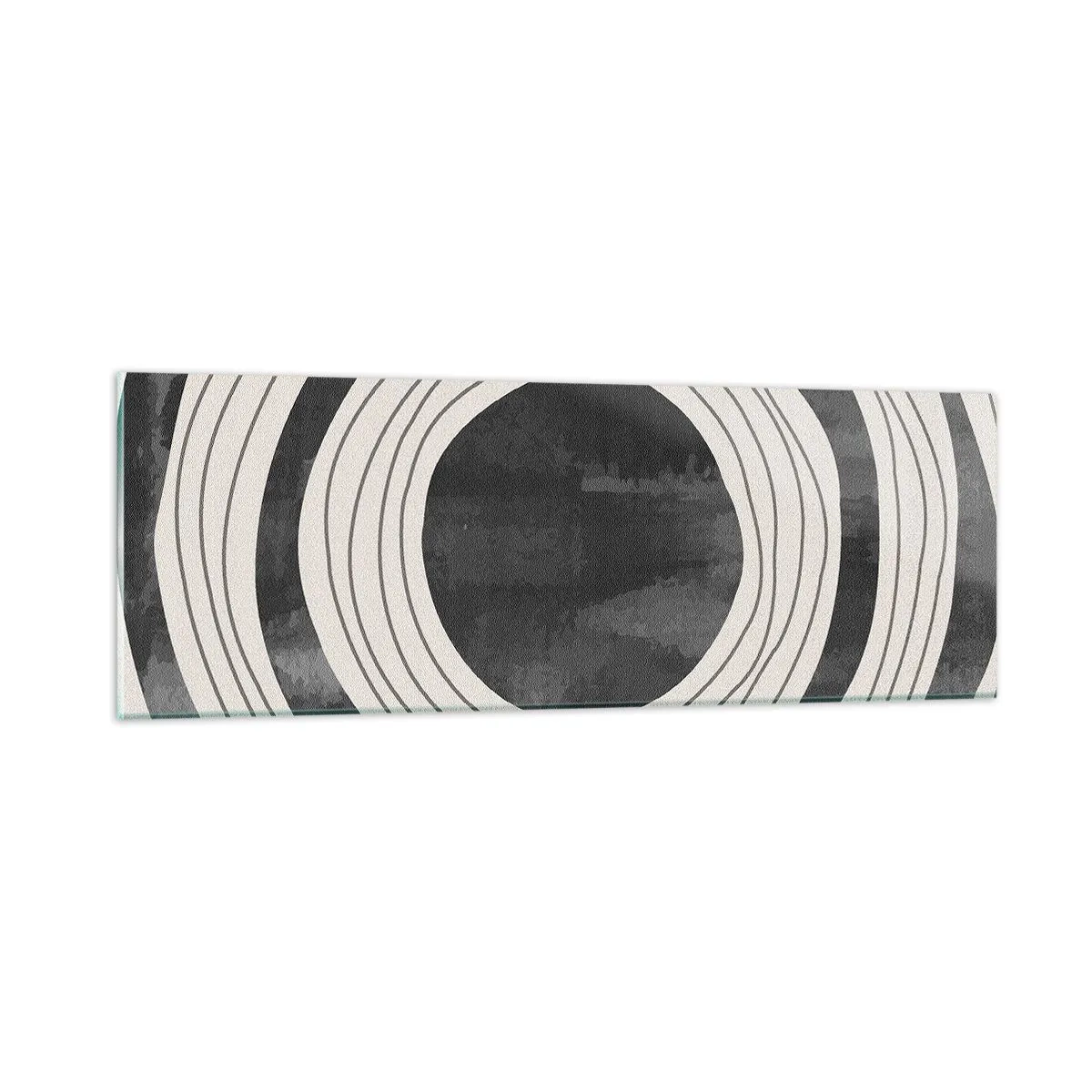 Tablou pe sticlă - Direct la subiect - 90x30 cm