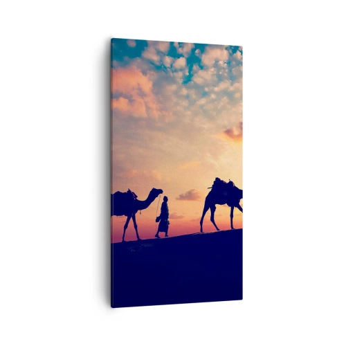 Tablou pe pânză - Spiritul misterios al Orientului - 55x100 cm