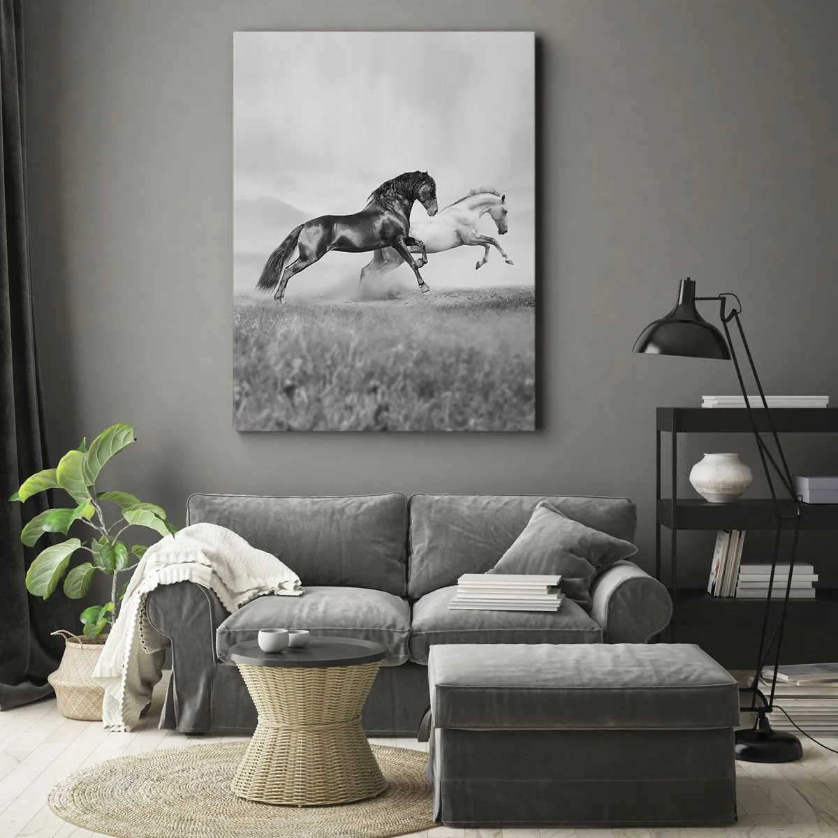 Tablou pe pânză - Îngeri și demoni - 50x70 cm