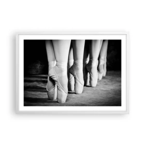 Poster în ramă albă - Împreună, elegant - 70x50 cm