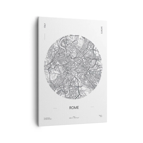 Tablou pe pânză - Anatomia Romei - 50x70 cm