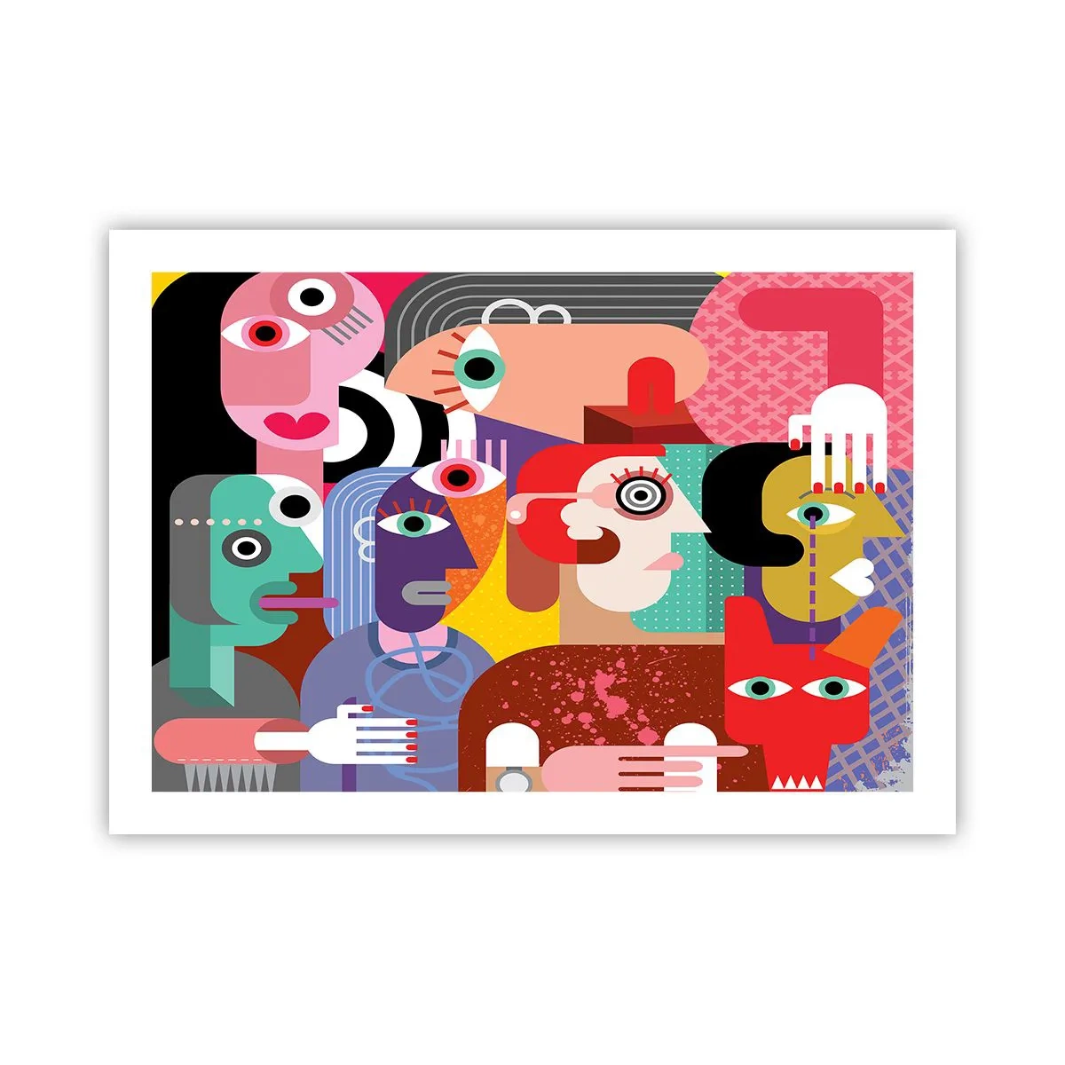 Poster - Am venit de la domnul Picasso - 70x50 cm