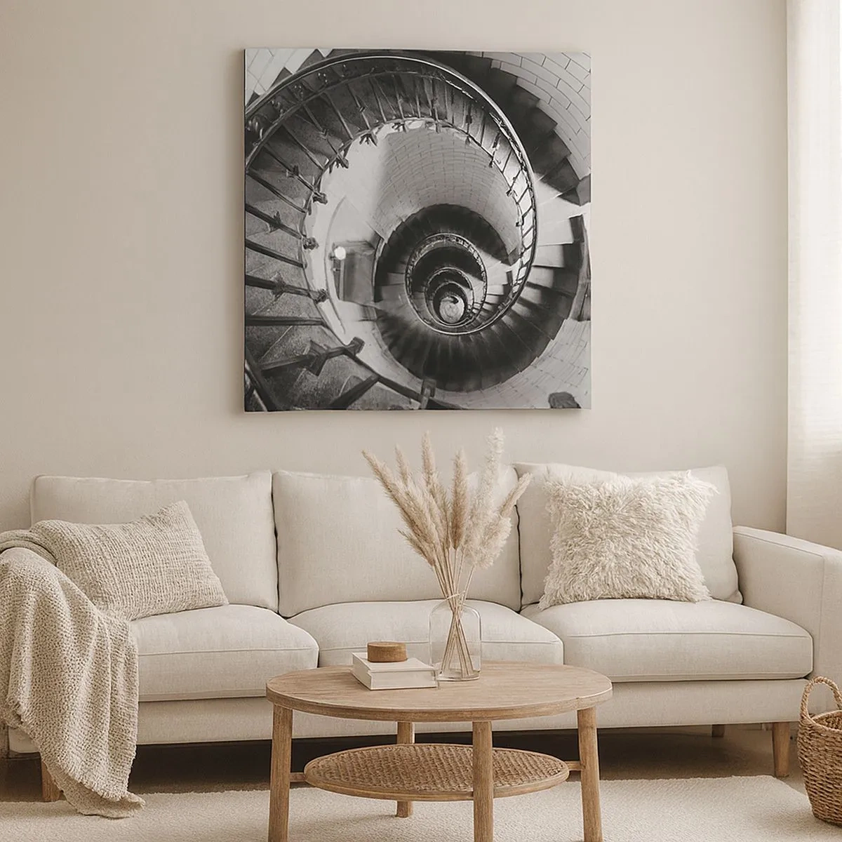 Tablou pe pânză - Din ce în ce mai sus - 30x30 cm