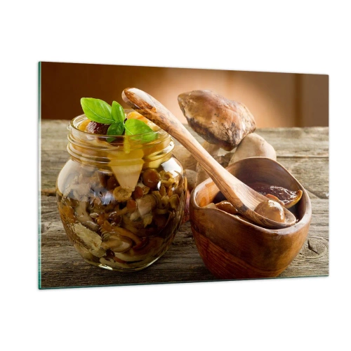 Tablou pe sticlă - Fie proaspete, fie sărate.... - 120x80 cm