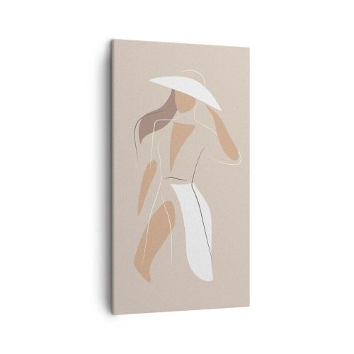 Tablou pe pânză - Moda este distractivă - 45x80 cm